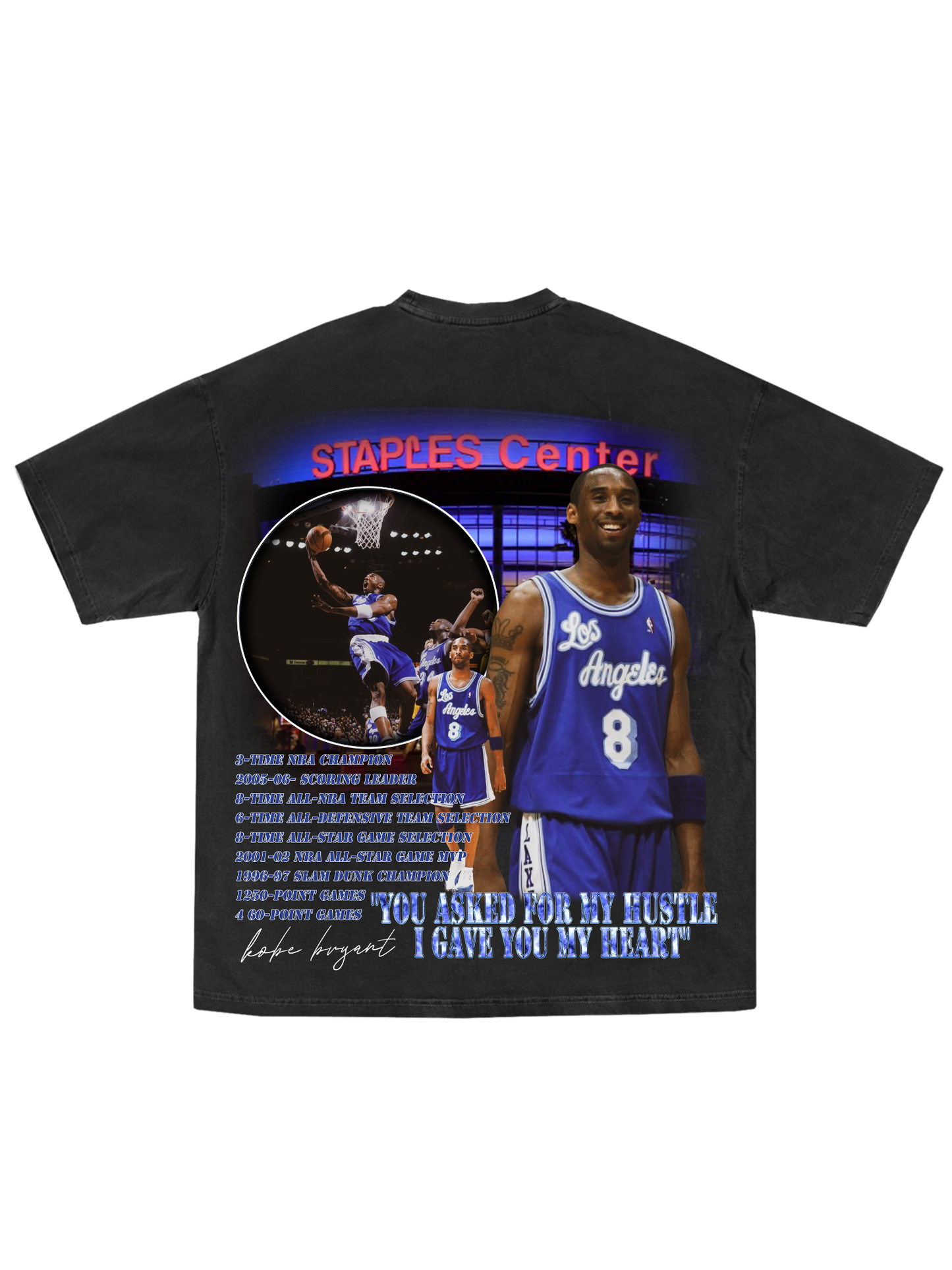 Kobe Blue Jersey Tee