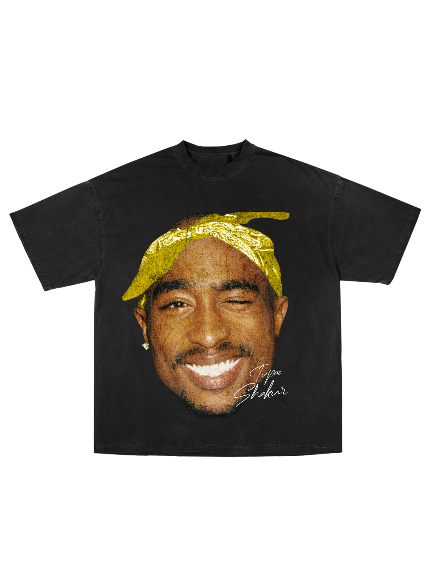 Tupac Yellow Bandana