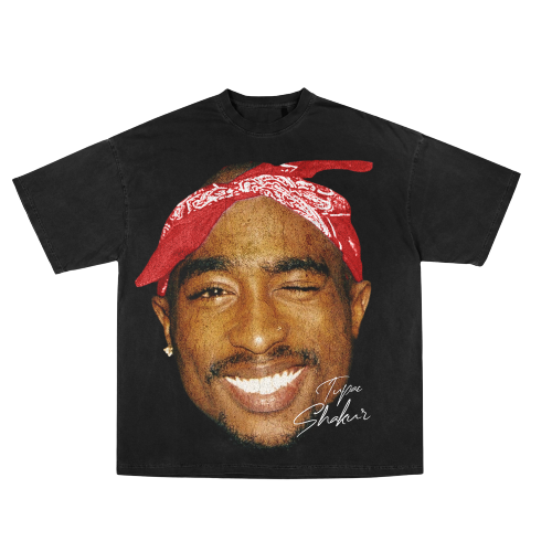 Tupac Red Bandana Tee