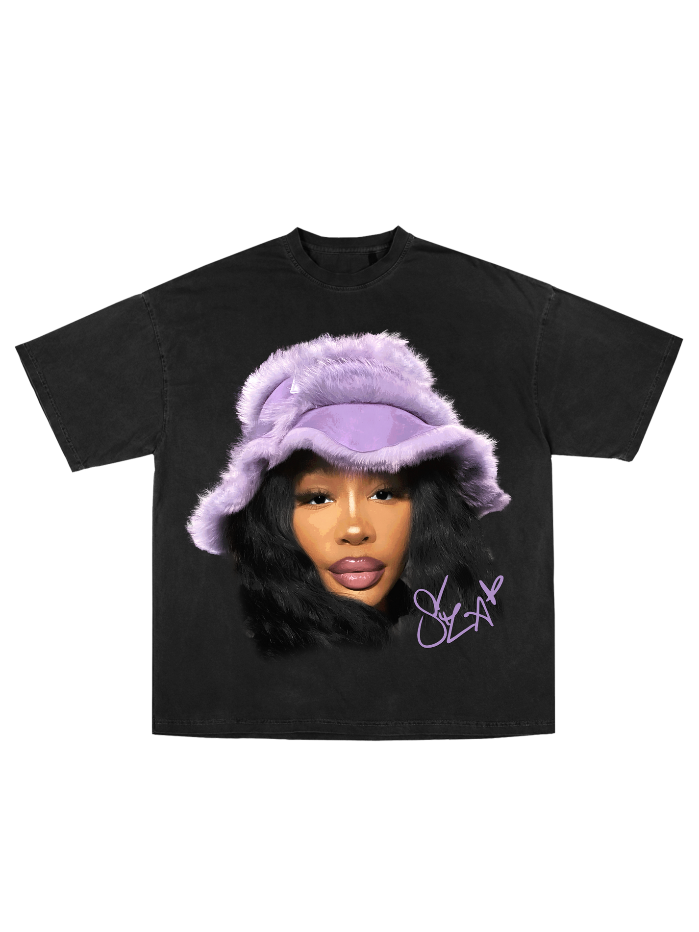 Sza Purple Tee – KampBlack