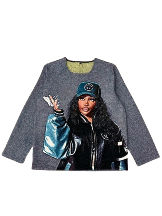 SZA Tapestry Crewneck